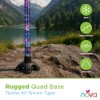 Nova Joy Designer Offset Quad Cane for Seniors - Unisex
