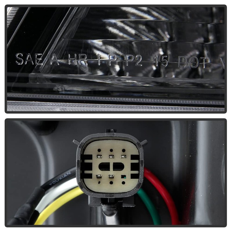 ACANII - For 2015-2022 Chevy Colorado Halogen Chrome Replacement Headlight