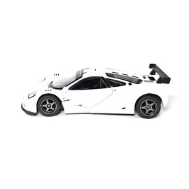 1995 McLaren F1 GTR, 1:34 Scale Die Cast Model, Openable Doors, Pull-Back Action, White