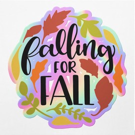 Holographic Decal Stickers of Falling for Fall Premium Waterproof Vinyl Decal Stickers for Laptop Phone Accessory Helmet Car Window Mug Tuber Cup Door Wall Decoration NVCVER3g18450HO