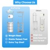 Toilet Paper Holder Stand with Shelf for Phone, Bathroom Free
