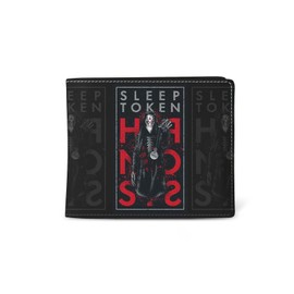 Rocksax Unisex Sleep Token Wallet-Hypnosis Travel Accessory Wallet - Black, black