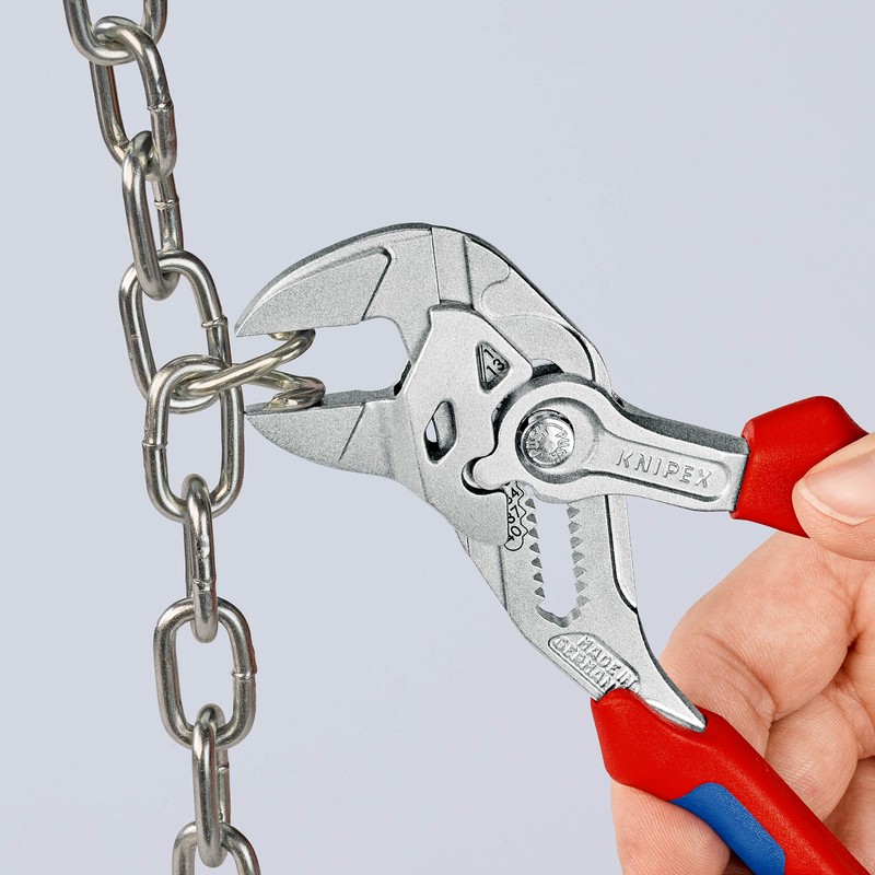 Knipex Pliers Wrench pliers and a wrench in a single