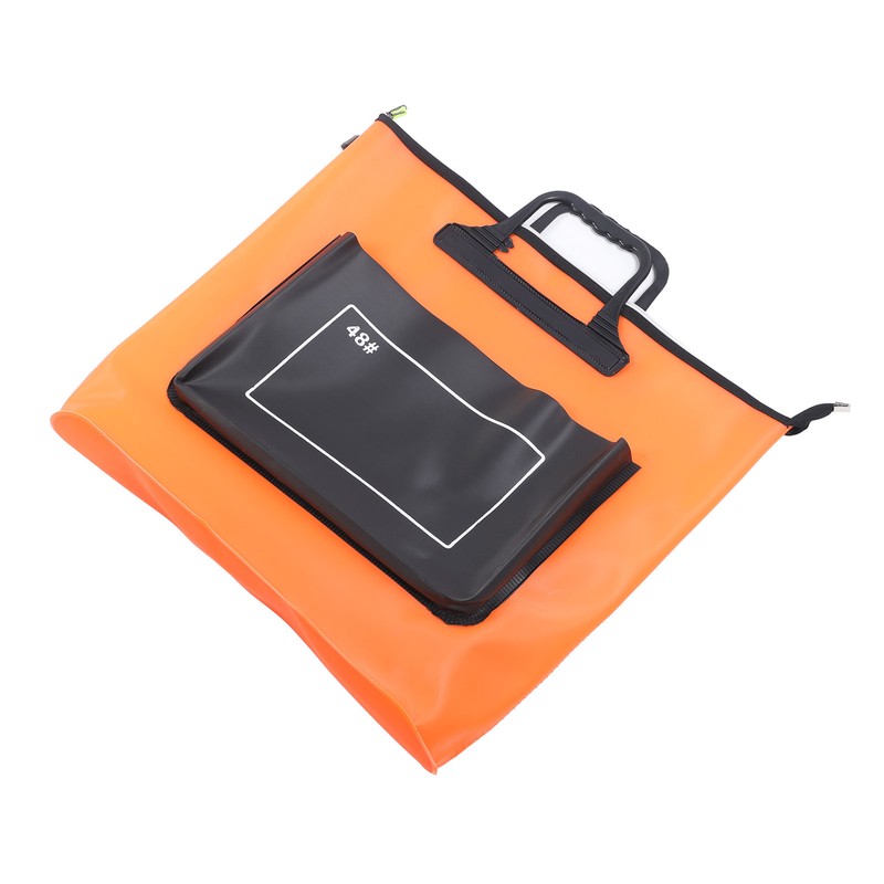 Folding Fish Bucket 48L EVA Thicken Waterproof Anti Leakage Zippered