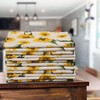 Urban Villa Dinner Napkins Sunflower Print Cloth Napkins (Set of