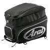 Arai Single Helmet Bag / Backpack with Logos Black 12-1612