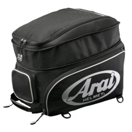 Arai Single Helmet Bag / Backpack with Logos Black 12-1612