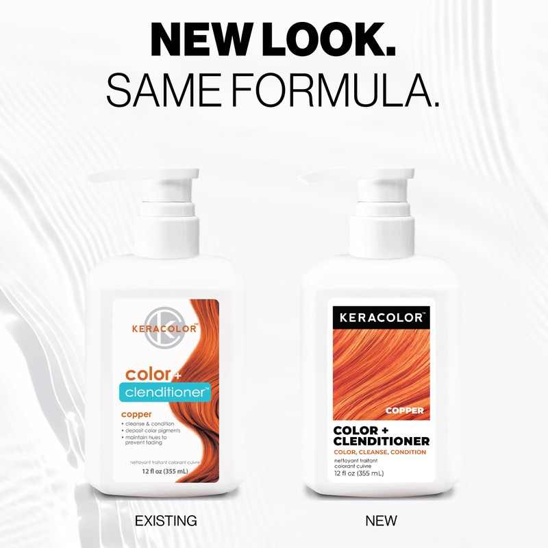 Keracolor Clenditioner COPPER Hair Dye - Semi Permanent Hair Color