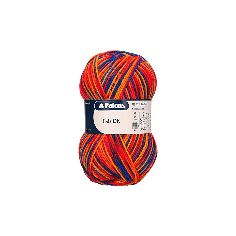 Patons Fab DK, Raspberry (2326), 100g