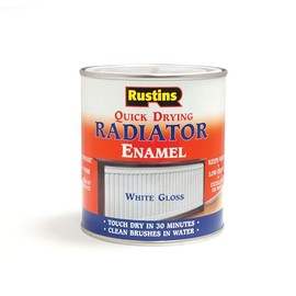 Rustins RADG500 500ml Quick Dry Radiator Paint Gloss