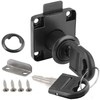 Litensh Cam Lock with Key Alike, Security Cabinet Lock Cupboard