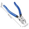 8inch Blue Diagonal Pliers Cable Nose Cutting Nippers Wire Cutter