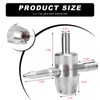BWBWND 4-Way Valve Core Removal Tool, 4-in-1 Valve Core Tools
