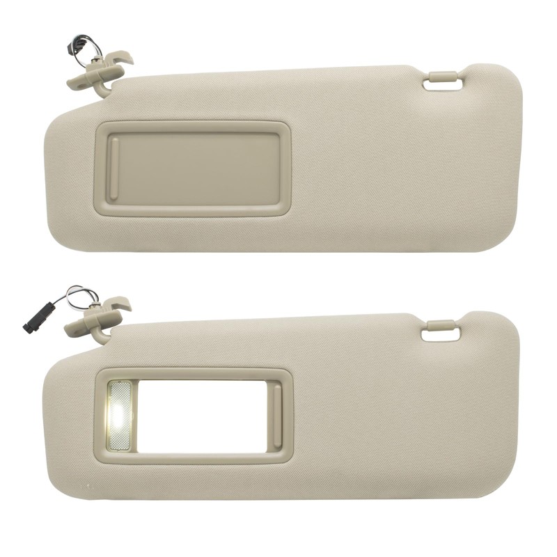 NHILES Left Driver Sun Visor Compatible with Mazda CX-9 2010-2015