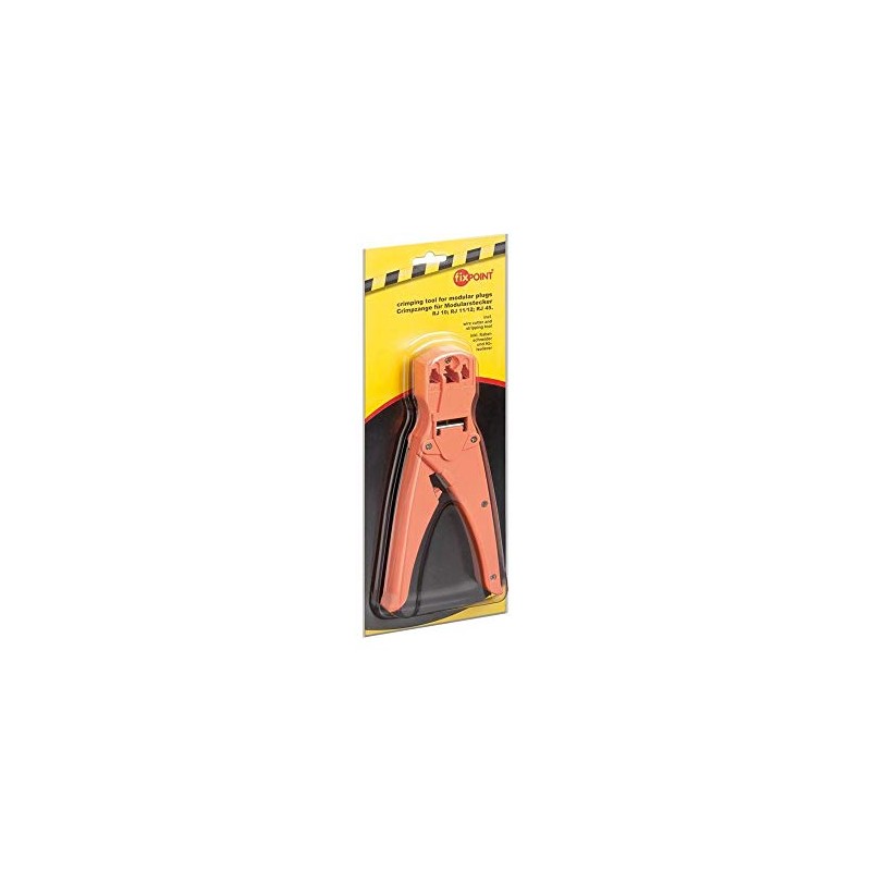 Fixpoint WZ CRIMP 04 Crimping Pliers Polybag Orange, 11951