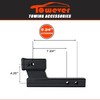 Towever 84128 Towever Hitch Extender - 2" Receiver with 4-1/4"