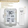 Wireless Weather Stations, with 330ft Range Sensor and Adjustable Backlight