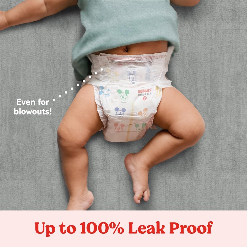 Huggies Snug & Dry Baby Diapers, Size 3 (16-28 lbs),