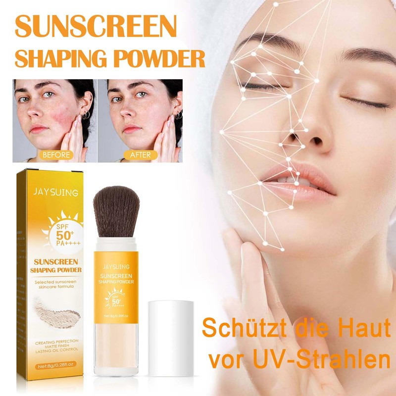 EONFAVE SPF 50 Sunscreen Setting Powder, Oil Control Loose Powder