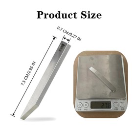 JLEivvi 1 PCS EDC Pry Bar Sturdy Mini Bar EDC Tool Stainless Steel Prybar Heavy Duty Keychain Prybar Key Chain Pry Tool for Every Day Carry