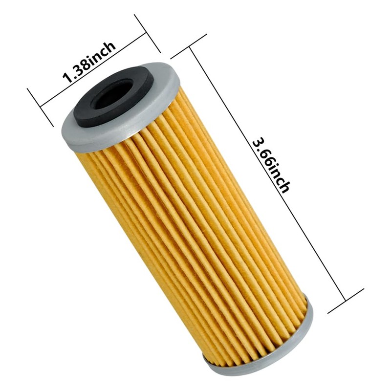 6pcs 77338005100 Oil Filter Compatible with KTM EXCF 250 350