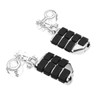 Motorcycle Foot Pegs Chrome Highway Pegs Footrest Aluminum Motorcycle Footboards