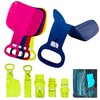Foldable pop slider, lightweight and portable bob sledge for children