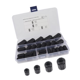 COHEALI 25pcs Ferrite Core Cord Ring Choke Noise Filter Cable Clip Removable Ferrite Core Ac Noise Filter Wraps