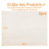 Linen Cloth Bread Baking Baker's Linen – Pack of 2,