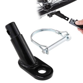 Anhängerkupplung Fahrrad,Fahrrad Anhängerkupplung,Fahrradanhänger Kupplung,Kupplung Fahrradanhänger,Adapter Fahrradanhänger, Mit Sicherungsstift,Für Fahrrad-Kinderanhänger Kinderwagen Lastenanhänger