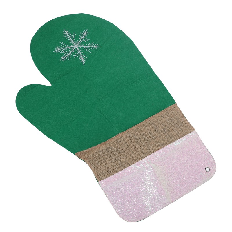 Christmas Sign Gloves Eco Friendly Reusable Christmas Front Door Decor