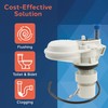PlumbCraft 7030050 Plumb Craft Waxman Toilet Fill Valve Replacement-DIY Anti-Siphon