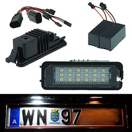 Do. LED D01LED License Plate Light Suitable for , Seat und with E-Mark