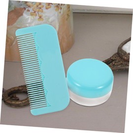 Healeved 2pcs Travel Bottles Refillable Toiletries Containers for Shampoo Lotion and Soap Travel Accessories in Lake for and Organizing