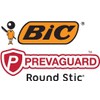 60 x Bic Round Stic Ballpoint Pens | Permanent Anti-Microbial