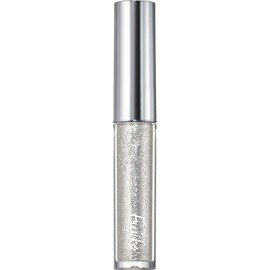 Fujiko Real Silver Eyeliner 2g – Glitter Silver Liner for Bright, Long-Lasting Eye Makeup