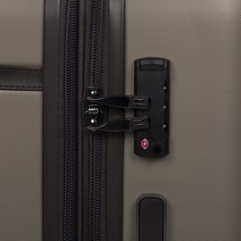 it luggage Quaint 21" Hardside Carry-On 8 Wheel Expandable Spinner, Cobblestone with Mulch Trim