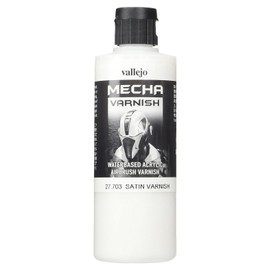 Vallejo Mecha Satin Varnish 200ml Painting Accessories