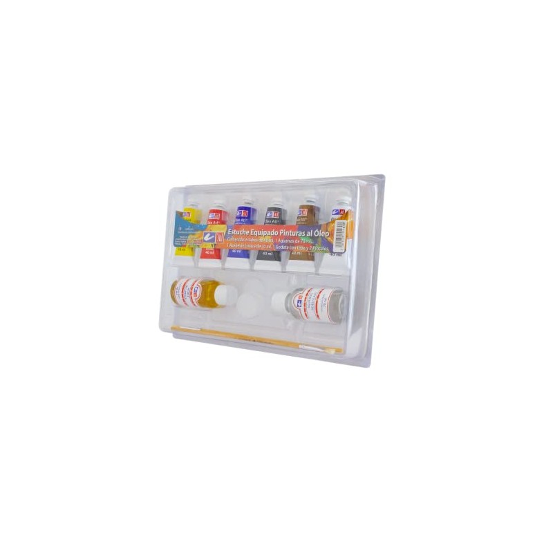 Estuche Pintura P/Oleo Atl T-14 (M3) Est