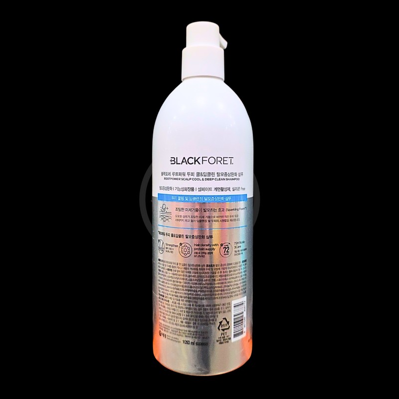Black Foret Cool & Deep Clean Hair Loss Relief Shampoo