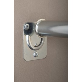 Closet Pro CD-0024-18/30ZC Heavy Duty Adjustable Rod, Silver,18 by 30-Inch, Zinc Plated