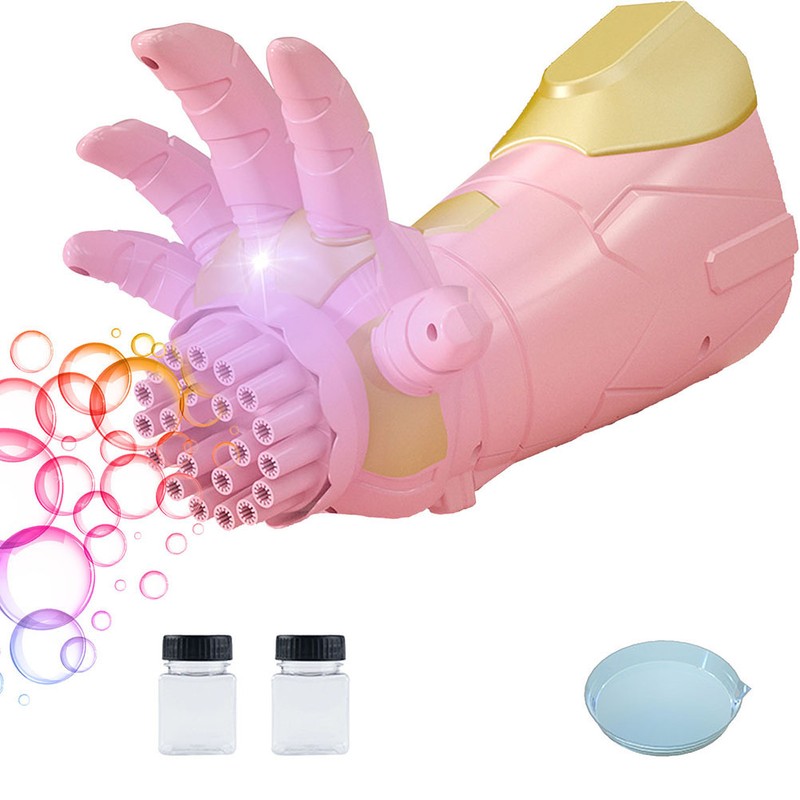Electric Bubble Gun Toys Movie Inspired Hand Soap Bubbles Machine