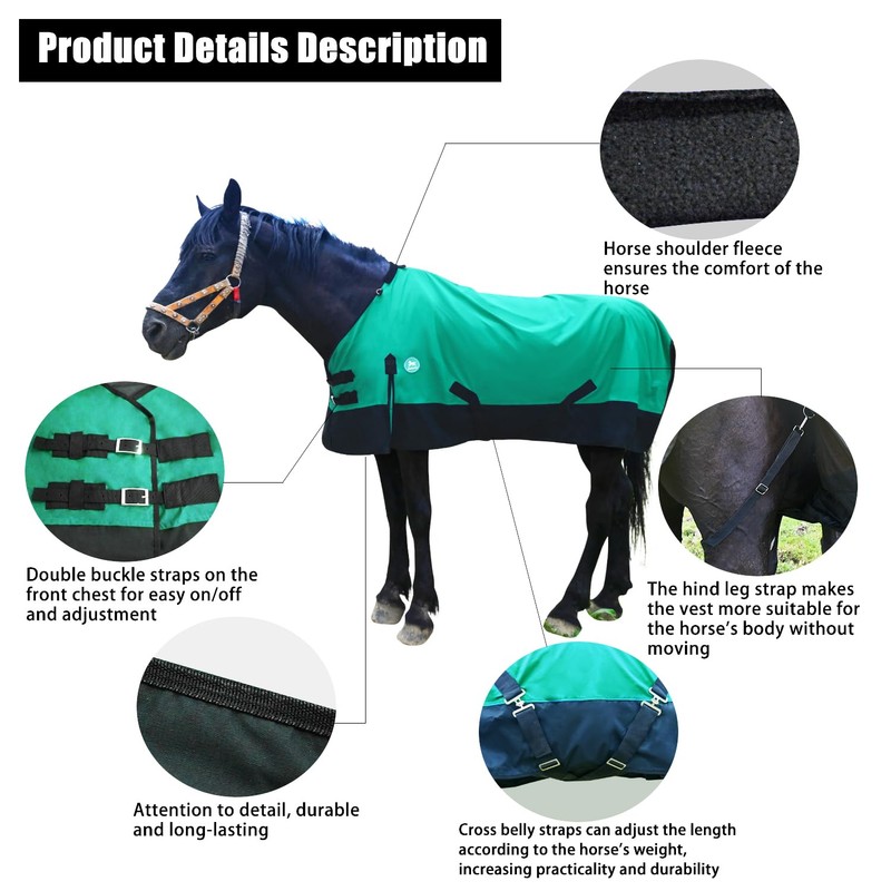 Adjustable Waterproof and Breathable Horse Sheet | Horse Blankets for