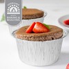 Plasticpro 4.5'' Inch Round Tin Foil Pans Disposable Aluminum, Freezer