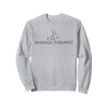 Massage Therapist Uniform for Masseuse or Masseur Therapy Sweatshirt