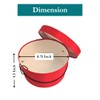 Sarah's Hat Boxes Classic Red Hat Box – 8.75" x