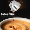Coffee Capsule Stainless Steel Reusable Refillable Filter Cup for Dolce