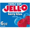 JELL-O Berry Blue Gelatina postre Mix (6 oz caja)