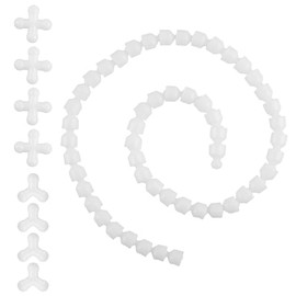 Framendino, 144 Pack Plastic Armature Set Flexible Joints Skeleton for DIY Body Model