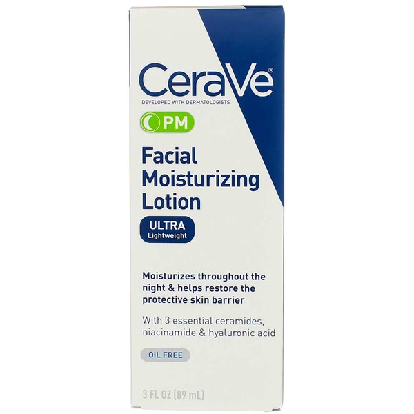 Cerave Facial Moisturizing Lotion Pm Spf#30 3 Ounce (89ml) (2 Pack)